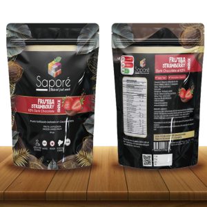 FRUTILLA LIOFILIZADA CON CHOCOLATE